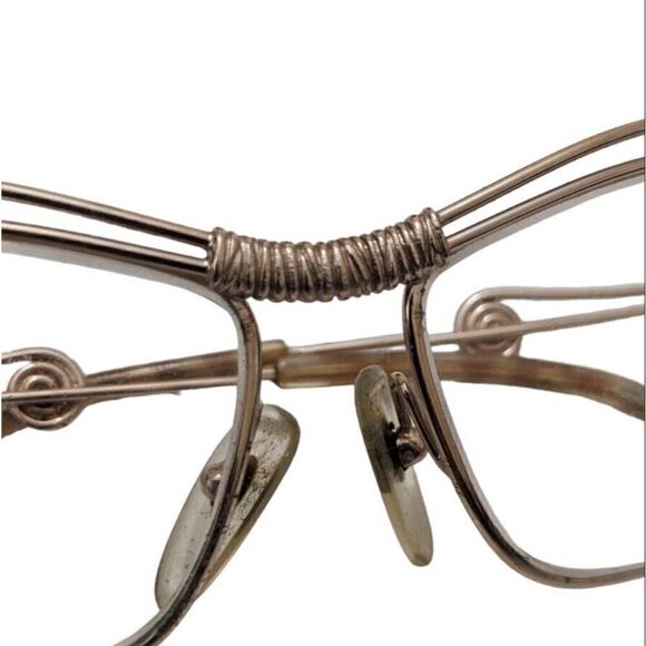 Christian Lacroix 7386 40 Silver‎ Metal Tortoise 57/14-125 Austria Frames Only - Picture 3 of 8